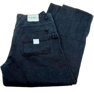 Jordin Vintage Carpenter Baggy Jeans Black 38 40 Mens Y2K Hip Hop Skater  *RARE*